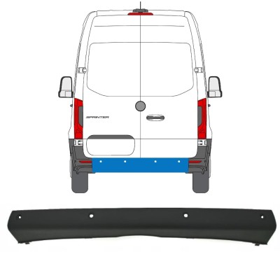 Zadní nárazník PDC na Mercedes Sprinter 2018- 14969
