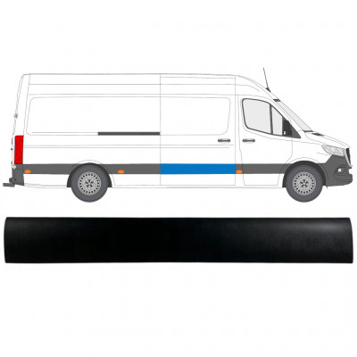 Boční lišta posuvných dveří na Mercedes Sprinter 2018- / Pravá 12932