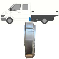 Opravný plech zadního rohu na Mercedes Sprinter 1995-2006 / Levá 16399