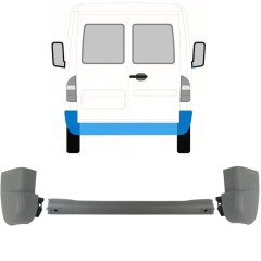 Zadní nárazník na Mercedes Sprinter 1995-2006 / Sada 9718