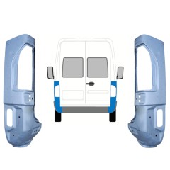Opravný plech zadního rohu na Mercedes Sprinter 1995-2006 / Levá+Pravá / Sada 10486