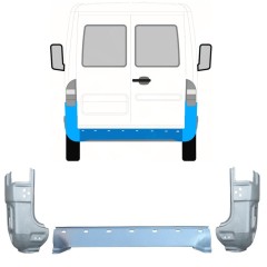 Opravný panel zadní na Mercedes Sprinter 1995-2006 / Sada 9716