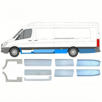 Opravný plech sada na Mercedes Sprinter 2006- / XLWB / Levá+Pravá /  10478