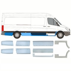 Opravný plech sada na Mercedes Sprinter 2006-2018 / Levá+Pravá / 11571