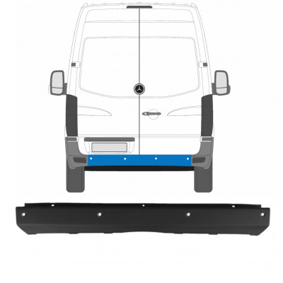 Zadní nárazník PDC na Mercedes Sprinter 2006-2018 8744