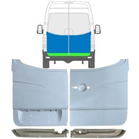 Opravný plech zadních dveří na Mercedes Sprinter 2006-2018 / Sada 10517