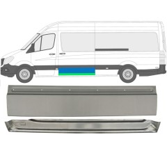 Opravný plech posuvných dveří na Mercedes Sprinter 2006-2018 / Levá / Sada 11270