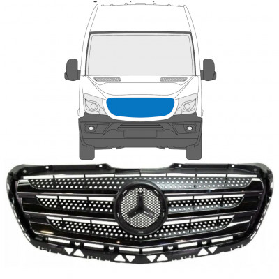 Mřížka na Mercedes Sprinter 2013-2018 8419