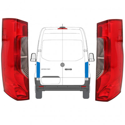 Zadní lampa na Mercedes Sprinter 2018- / Levá+Pravá / Sada 12925