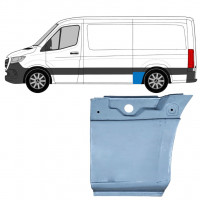 Lem zadního blatníku na Mercedes Sprinter 2018- / SWB / MWB / Standardní / Levá 8190