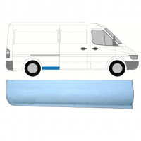 Opravný plech zadního blatníku přední spodní část na Mercedes Sprinter 1995- / MWB / Pravá 8142