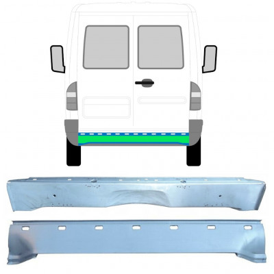 MERCEDES SPRINTER 1995- ZADNÍ OPRAVNÝ PANEL / NASTAVIT