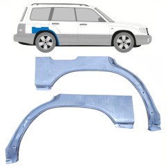 Lem zadního blatníku na Subaru Forester SF 1997-2002 / Levá+Pravá / Sada 10111