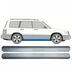 Opravný plech prahu na Subaru Forester SF 1997-2002 / Levá = Pravá (symetrická) / Sada 9556