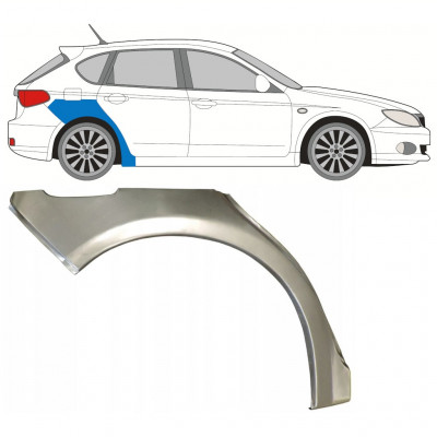 Lem zadního blatníku na Subaru Impreza 2007-2013 / Pravá 7864