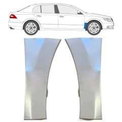Opravný plech předního blatníku na Skoda Superb 2008-2015 / Levá+Pravá / Sada 16085