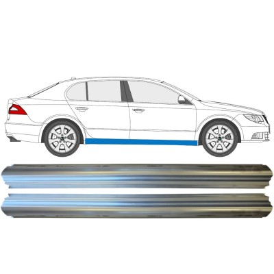 Opravný plech prahu na Skoda Superb 2008-2015 / Levá+Pravá / Sada 14777