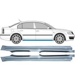 Kompletní práh na Skoda Superb 2002-2008 / Levá+Pravá / Sada 9414