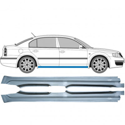 Opravný plech prahu na Skoda Superb 2001-2008 / Levá+Pravá / Sada 9414