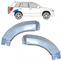 Opravný plech zadního blatníku zadní část na Suzuki Grand Vitara 2005-2012 / Levá+Pravá / Sada 9888