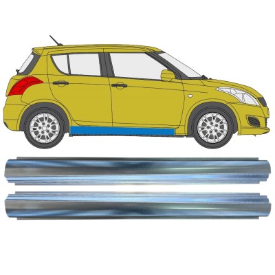 Opravný plech prahu na Suzuki Swift 2010-2017 / Levá+Pravá / Sada 16369
