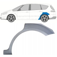 Lem zadního blatníku na Ford S-MAX 2006-2015 / Levá 15173