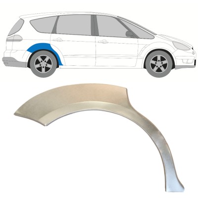 Lem zadního blatníku na Ford S-MAX 2006-2015 / Pravá 14764