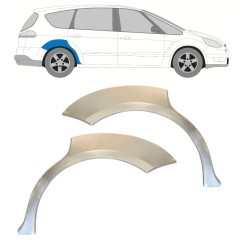 Lem zadního blatníku na Ford S-MAX 2006-2015 / Levá+Pravá / Sada 14766