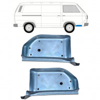 Opravný plech předního schodu na VW Transporter T3 1979-1992 / Levá+Pravá / Sada 9781