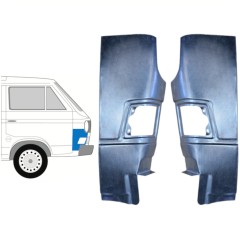 Opravný plech předního rohu na Volkswagen Transporter T3 1979-1992 / Levá+Pravá / Sada 9780
