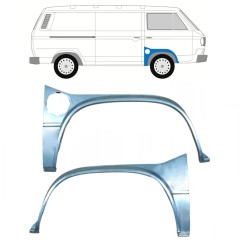 Opravný plech předního podběhu na Volkswagen Transporter T3 1979-1992 / Levá+Pravá / Sada 9778