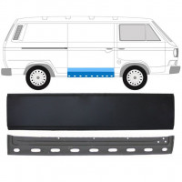 Opravný plech posuvných dveří vnitřní + vnější na VW Transporter T3 1979-1992 / Pravá / Sada 11637