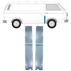 Opravný díl sloupku na Volkswagen Transporter T3 1979-1992 / Levá+Pravá / Sada 11627