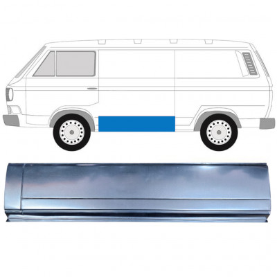 Opravný plech boční stěny na VW Transporter T3 1979-1992  / Levá 11634