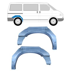 Lem zadního blatníku na Volkswagen Transporter T4 1990-2003 / Levá+Pravá / Sada 9446