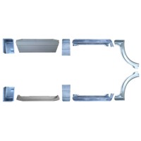 Opravný plech sada na Volkswagen Transporter T4 1990-2003 / Levá+Pravá / 16914