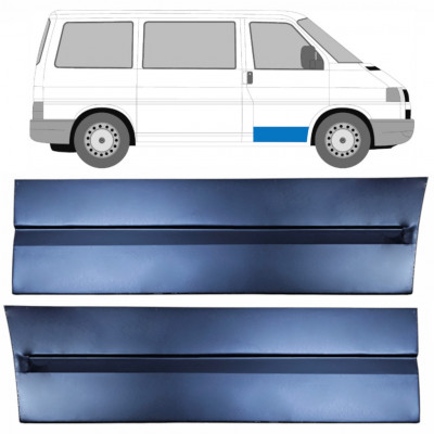 Opravný plech předních dveří na VW Transporter T4 1990-2003 / Sada 11324