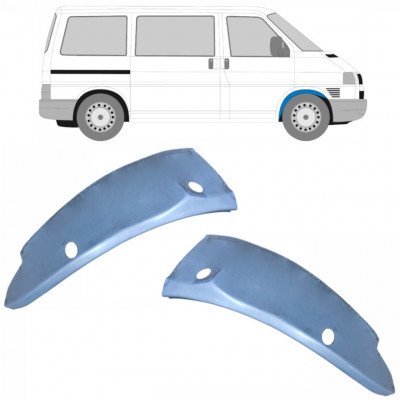 Vnitřní opravný plech předního blatníku na VW Transporter T4 1990-2003 / Levá+Pravá / Sada 9406