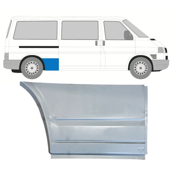 Lem zadního blatníku na Volkswagen Transporter T4 1990-2003 / Pravá 15075