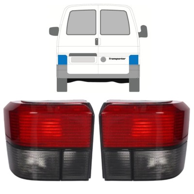 Zadní lampa na Volkswagen Transporter T4 1990-2003 / Levá+Pravá / Sada 9770