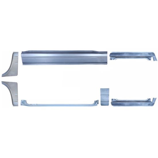 Opravný plech sada na Volkswagen Transporter T4 1990-2003 / Levá / Pravá / 14700