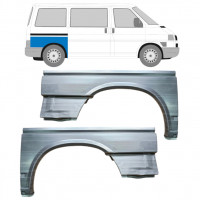 Lem zadního blatníku na VW Transporter T4 1990-2003 / SWB / Levá+Pravá / Sada 9600