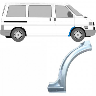 VW T4 1990-2003 OPRAVA PODBĚHŮ PŘEDNÍHO KOLA PANEL / PRÁVA