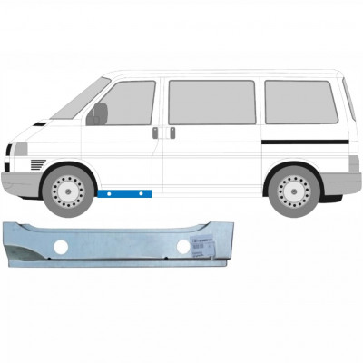 VW T4 1990-2003 PŘEDNÍ DVEŘE VNITŘNÍ OPRAVA PRAHU / LEVÝ