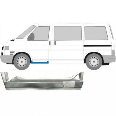 Opravný plech prahu předních dveří na VW Transporter T4 1990-2003 / Levá 7145