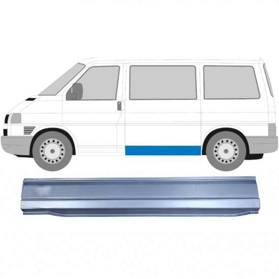 VW T4 1990-2003 NÍZKÁ STRANA ŠITÍ OPRAVNÝ PANEL / LEVÝ