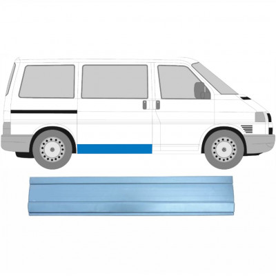 VW T4 1990-2003 POSUVNÉ DVEŘE VNĚJŠÍ PANEL / PRÁVA