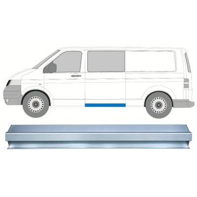 Opravný plech boční stěny na Volkswagen Transporter T5 2003-2015 / Levá 17224