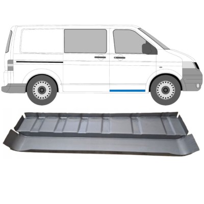Nástupní práh dveří na Volkswagen Transporter T5 2003-2015 / Pravá 16838