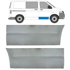 Opravný plech vnější části předních dveří na Volkswagen Transporter T5 2003-2015 / Levá+Pravá / Sada 9601
